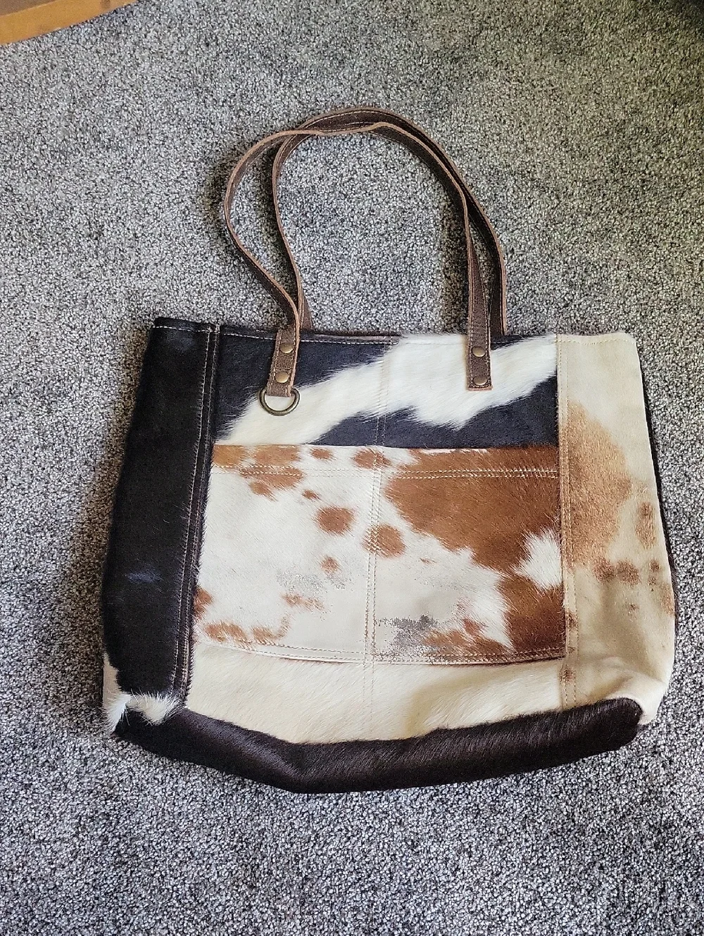 Myra Cowhide Bag - Picture 2 of 10